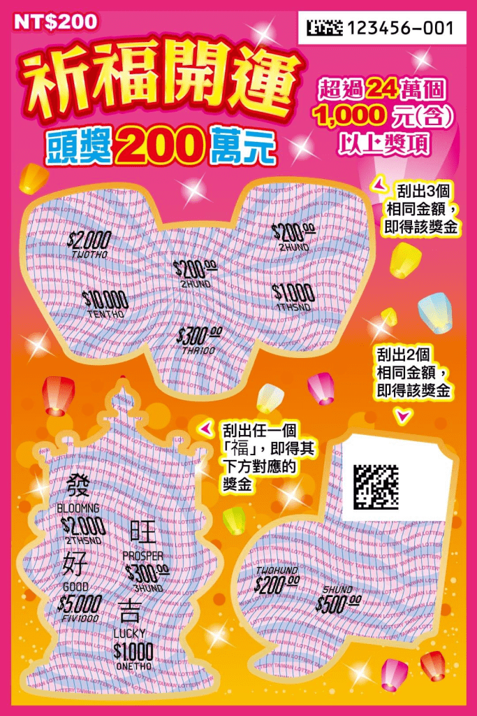 TU娛樂城2025刮刮樂推薦:新年開運的最佳選擇-祈福開運刮刮樂 2 image 10